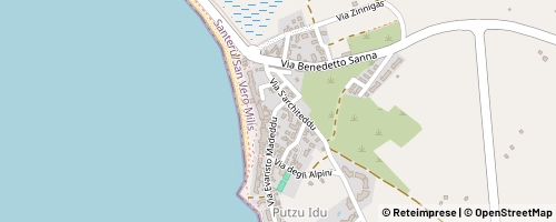 Mappa San Vero Milis
