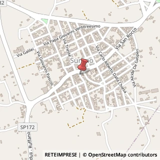 Mappa Via Due Luglio, 3, 73030 Surano, Lecce (Puglia)