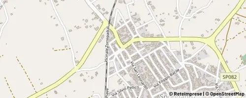 Mappa Spongano