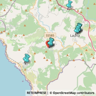 Mappa Via Biagio Florenzano, 85049 Trecchina PZ, Italia (4.66909)