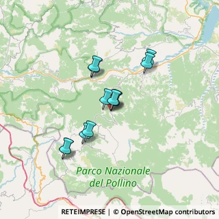 Mappa Parco Nazionale del Pollino, 85030 Chiaromonte PZ, Italia (5.87167)