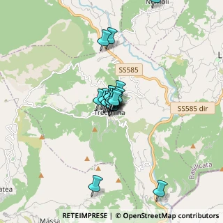 Mappa Via Valle Santa Maria, 85049 Trecchina PZ, Italia (1.0735)