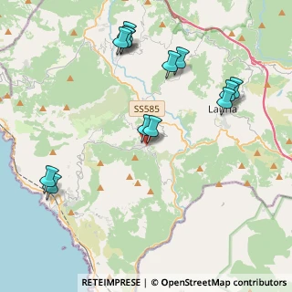Mappa Via Valle Santa Maria, 85049 Trecchina PZ, Italia (5.01308)