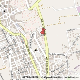 Mappa Via S. Salvatore, 17, 73046 Matino LE, Italia, 73046 Matino, Lecce (Puglia)