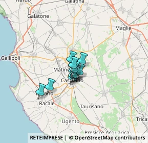 Mappa Sp 322 Per Collepasso, 73042 Casarano LE, Italia (3.20583)