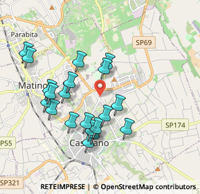 Mappa Sp 322 Per Collepasso, 73042 Casarano LE, Italia (1.9485)