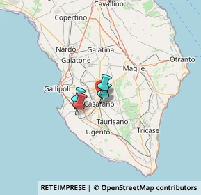 Mappa Sp 322 Per Collepasso, 73042 Casarano LE, Italia (28.40182)