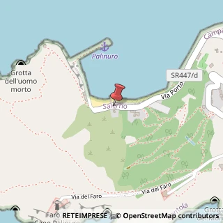 Mappa Via Porto, 50, 84051 Centola, Salerno (Campania)