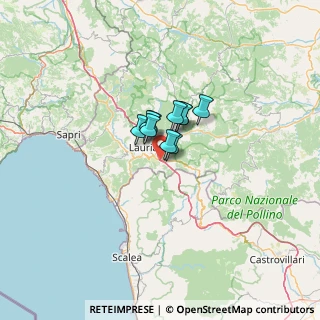 Mappa Contrada Milordo, 85044 Lauria PZ, Italia (8.71273)
