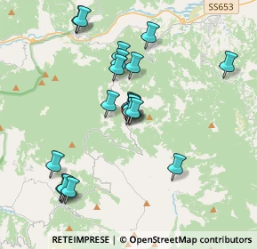 Mappa Via Ruggero di Lauria, 85030 San Severino lucano PZ, Italia (3.955)
