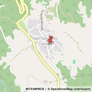 Mappa Via Nicola Sole, 5, 85030 San Severino Lucano, Potenza (Basilicata)