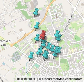 Mappa Via Agnesi Cda Pigna, 73042 Casarano LE, Italia (0.37)