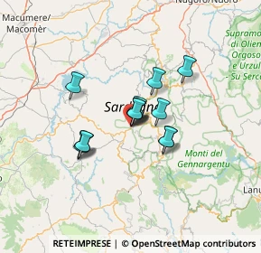 Mappa Via Contini, 08038 Sorgono NU, Italia (9.36846)