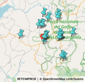 Mappa Via Contini, 08038 Sorgono NU, Italia (6.6245)