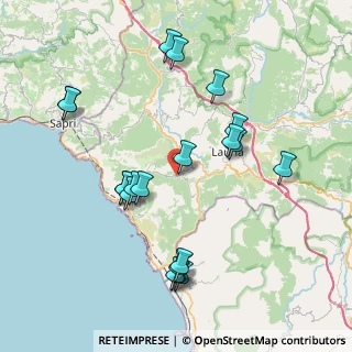Mappa SP 3 Tirrena, 85049 Trecchina PZ, Italia (8.951)