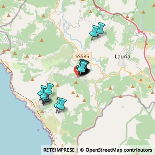 Mappa SP 3 Tirrena, 85049 Trecchina PZ, Italia (2.761)