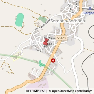 Mappa Via Canonico Contini, 7/A, 08038 Sorgono, Nuoro (Sardegna)