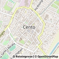Mapa Cento