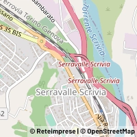 Map Serravalle Scrivia