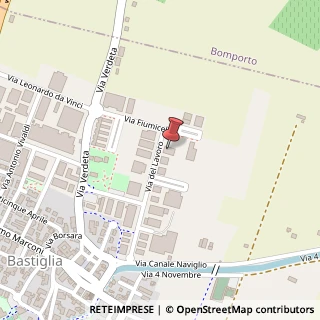 Mappa Via del Lavoro, 3, 41030 Bastiglia, Modena (Emilia Romagna)