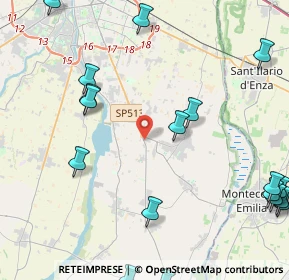 Mappa Via Pietro Carnerini, 43123 Pilastrello PR, Italia (6.361)