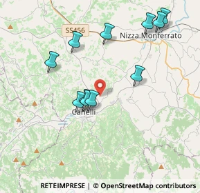 Mappa Manlio Brosio, 14053 Canelli AT, Italia (3.84545)