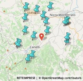 Mappa Via M. Brosio, 14053 Canelli AT, Italia (4.38056)