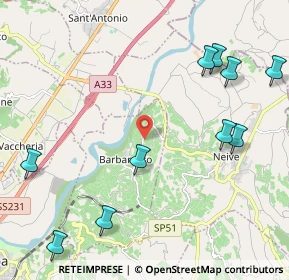 Mappa Strada Ovello, 12050 Barbaresco CN, Italia (2.99167)