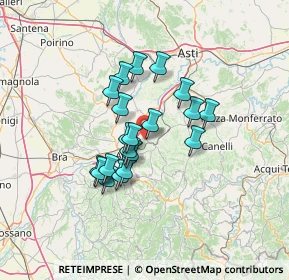 Mappa Strada Ovello, 12050 Barbaresco CN, Italia (10.3145)