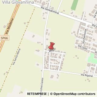 Mappa Via Giotto, 5, 44042 Cento, Ferrara (Emilia Romagna)
