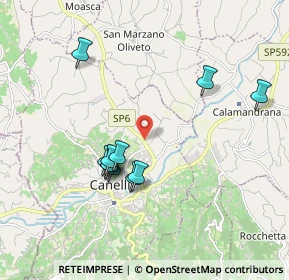 Mappa Regione Secco, 14053 Canelli AT, Italia (1.76455)