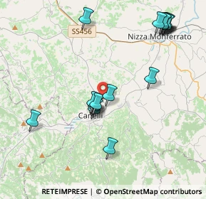 Mappa Regione Secco, 14053 Canelli AT, Italia (4.37941)