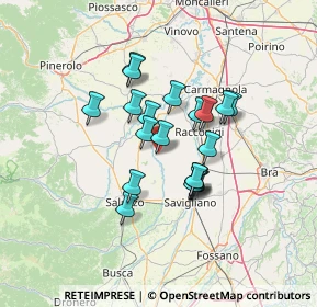 Mappa Via Vitale, 12030 Villanova Solaro CN, Italia (10.318)