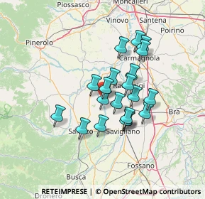 Mappa Via Vitale, 12030 Villanova Solaro CN, Italia (10.575)