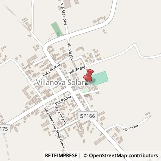 Mappa Piazza Vittorio Emanuele II, 7, 12030 Villanova Solaro, Cuneo (Piemonte)