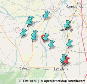 Mappa Via Vitale, 12030 Villanova Solaro CN, Italia (7.44286)