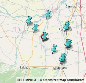 Mappa Via Vitale, 12030 Villanova Solaro CN, Italia (7.08471)