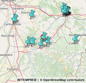 Mappa Località Catena Rossa, 12050 Guarene CN, Italia (19.7315)