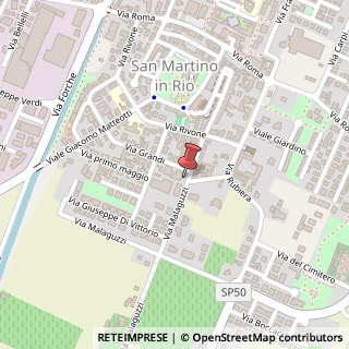 Mappa Via A. Gramsci, 14, 42018 San Martino in Rio, Reggio nell'Emilia (Emilia Romagna)