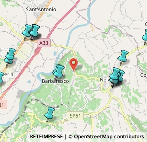 Mappa Strada Bernino, 12050 Barbaresco CN, Italia (2.7665)