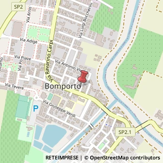 Mappa Via Gioacchino Rossini, 3, 41030 Bomporto, Modena (Emilia Romagna)