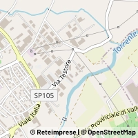 Mapa Canelli