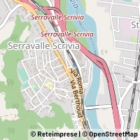 Karte Serravalle Scrivia