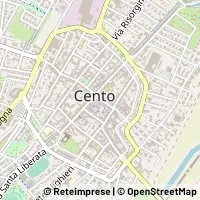 Mapa Cento