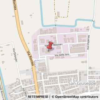Mappa Via delle Arti, 1, 44022 Comacchio, Ferrara (Emilia Romagna)