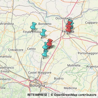 Mappa Via Valle, 40018 San Pietro in Casale BO, Italia (12.07455)