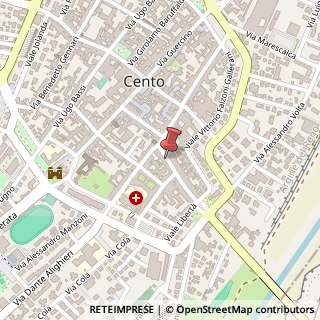 Mappa Via Giovanni Donati, 28, 44042 Cento, Ferrara (Emilia Romagna)