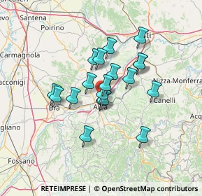 Mappa Strada Porini, 12050 Vaccheria , Italia (10.35263)