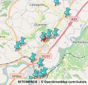 Mappa Strada Porini, 12050 Vaccheria , Italia (2.66867)