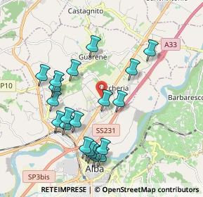 Mappa Strada Porini, 12050 Vaccheria , Italia (1.9725)